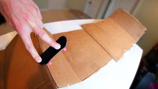 CARDBOARD FINGERBOARD SKATEPARK [upl. by Lac]