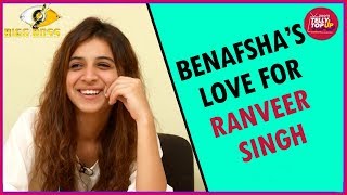 Benafsha Expresses Her Love For Ranveer Singh amp Talks About Dhinchak Pooja’s Rap [upl. by Krutz]