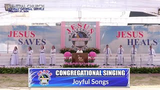 JMCIM  Congregational Singing  Joyful Songs  January 21 2024 [upl. by Torruella]