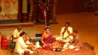 Carnatic music Cleveland Thyagaraja Aradhana 2009 Smt Sudha Raghunathan [upl. by Koetke]