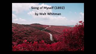 Song of Myself 1892 Version by Walt Whitman Audiobook [upl. by Rolandson]