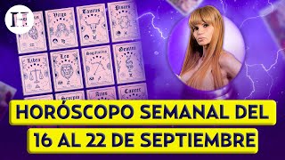 Horóscopos de la semana con Mhoni Vidente del 16 al 22 de septiembre [upl. by Cates56]