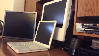 iBook G4 UnboxingUpgradeInstall Leopard [upl. by Pelaga]