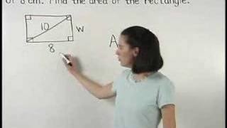 Area of a Rectangle  MathHelpcom  Geometry Help [upl. by Collen409]