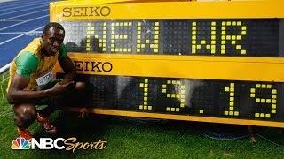 1919 Usain Bolts untouchable 200m world record  NBC Sports [upl. by Ocirema]