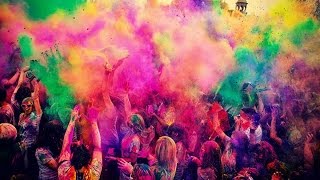 HOLI COLOUR FESTIVAL 2014 LONDON UK [upl. by Arst]