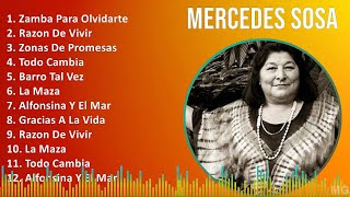 Mercedes Sosa 2024 MIX Las Mejores Canciones  Zamba Para Olvidarte Razon De Vivir Zonas De Pr [upl. by Yonina402]