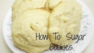 Soft Sugar Cookie Tutorial [upl. by Nitsuga285]