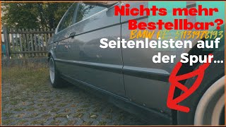 Detailarbeit am Außenkleid  BMW E34  KamikazeFahrer [upl. by Htenek]