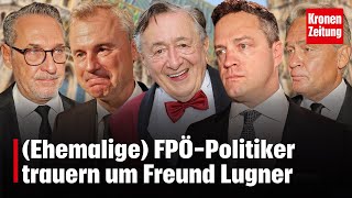 Ehemalige FPÖPolitiker trauern um Freund Lugner  kronetv NEWS [upl. by Grata591]