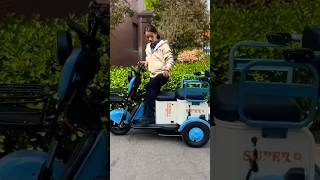 part 33 Three Wheeled Tricycle Electric Bike bulletriderbikebesttricyclestuntscooterstunt [upl. by Kay]