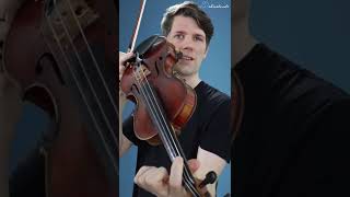 How to play fifths on the violin shorts [upl. by Lunetta]