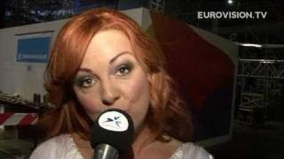 Susanna Georgis second rehearsal impression at the 2009 Eurovision Song Contest [upl. by Isolde]