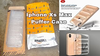 Unboxing Iphone Xs Max Transparent bumper Back Cover 😍 iphone backcover unboxing [upl. by Aleemaj527]