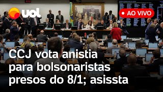 CCJ da Câmara discute e vota anistia para bolsonaristas presos em 8 de janeiro assista ao vivo [upl. by Eedebez120]