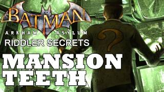 Batman Arkham Asylum Arkham Mansion Joker Teeth Locations [upl. by Dlarej]