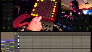 Novation LaunchPad Step Sequencer for Ableton Live [upl. by Leoj686]