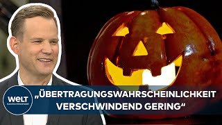 ENDEMIE Streeck über ein Ende der CoronaNotlage und Forderungen zu Halloween  WELT Interview [upl. by Aiksa]