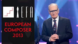 Ennio Morricone  European Composer 2013 [upl. by Shaia738]