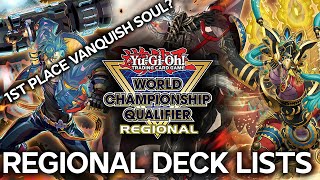 YuGiOh Regional Topping Deck Lists Vanquish Soul Branded Fire King [upl. by Teillo]