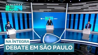 Debate com candidatos à Prefeitura de São Paulo DebateRecordEstadão [upl. by Nydia148]