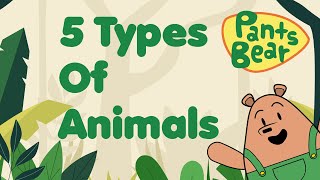 Animal classification for Kids  Mammals Birds Reptiles Amphibians amp Fish  Animal Groups [upl. by Aivon]