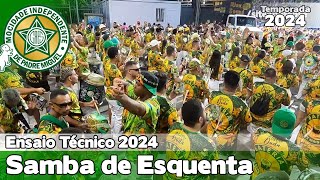 Mocidade 2024  Samba de Esquenta  Ensaio Técnico  Samba ao vivo  ET24 [upl. by Ilatfen]