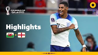 Rashford hits EMPHATIC double  Wales v England  FIFA World Cup Qatar 2022 [upl. by Jon]