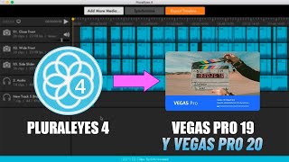 Como instalar y usar PluralEyes 4 en VEGAS PRO 19 y 20 [upl. by Orimar]