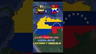 ¿quien ganaría una guerra entre Colombia y Venezuela countryballs curiosidades guerra [upl. by Rebak]