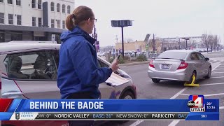 Ticketing accessible parking spot violators [upl. by Stieglitz]