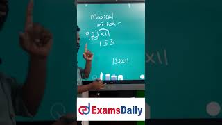 Day of the Trick  Magical Method Shortcut  Maths Shortcuts Tricks in Tamil  Maths Tips [upl. by Agarhs]