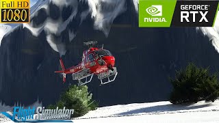 AIRBUS H125 SWITZ OPS  Microsoft Flight Simulator 2020 [upl. by Ekoorb]