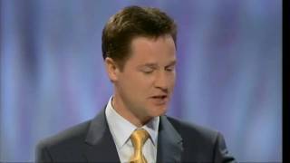 Lib Dem victory after historic TV debate [upl. by Aicatsal989]