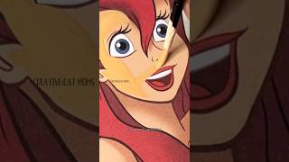 Ursula CHEATED Ariel🤫 Twisted Disney shorts art creative disney [upl. by Cheryl]