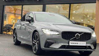 Volvo S90 T8 455pk AWD Ultimate Dark  Luchtvering  BowersampWilkins [upl. by Aleunamme]