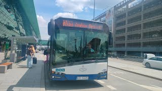 Linia Aglomeracyjna  Przyspieszona 300 Kraków Airport ✈️  Os Podwawelskie ZMIANA TRASY 150624 [upl. by Clemmie]