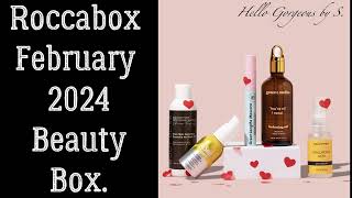 SPOILERS ROCCABOX February 2024 Beauty Box FullReveal [upl. by Glennon282]