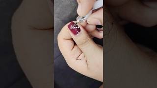 easy Dotting nailart for beginners 💅 nailart nails youtubeshorts shorts [upl. by Airpal]