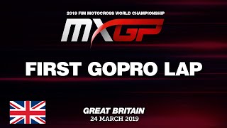 First GoPro Lap with Tim Gajser  MXGP of Great Britain 2019 Motocross [upl. by Oiril]