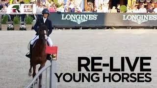 RELIVE  FEIWBFSH World Breeding Jumping Championships for Young Horses [upl. by Hardi]