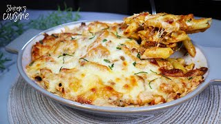 Three Cheese Baked Penne Layer up flavour on Pasta night [upl. by Renee614]