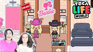 Toca Boca İyi Barbie Kötü Barbie Apartmanda Komşu Oldular Dairelerinin Eşyalarını Değiştirdiler [upl. by Einaled660]