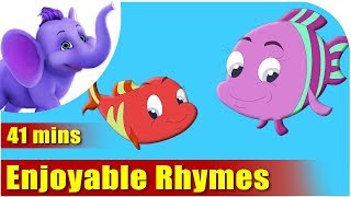 Nursery Rhymes Vol 12  Collection of Top Songs with Karaoke 3D Version [upl. by Diad]