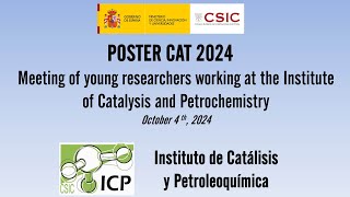 Poster Cat 2024 Meeting of young researchers in Catalysis [upl. by Veats]