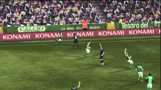 PSG 1  0 ASSE PES 2012 12  Ligue 1 35ème Journée  CPU Vs CPU [upl. by Yma]