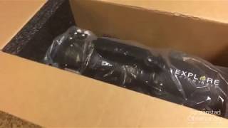 Explore Scientific ED102 CF APO Triplet Refracting Telescope Unboxing [upl. by Marlen]