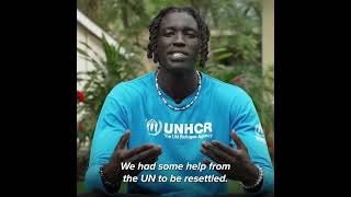 Wenyen Gabriel on the importance of basketball as a tool for positive impact in South Sudan 🤞 [upl. by Iva]