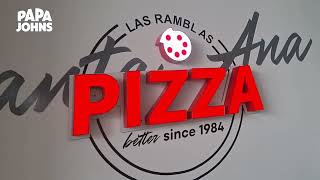 Papa Johns Las Ramblas Santa Ana [upl. by Eldreeda]