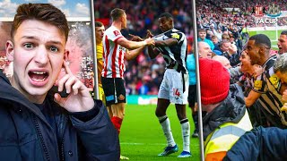 MOST PASSIONATE DERBY in ENGLAND  SUNDERLAND vs NEWCASTLE [upl. by Mokas]